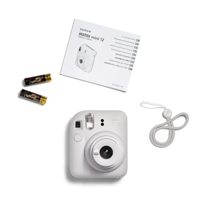 Cámara instantánea Fujifilm Instax Mini 12 con auto exposición y Lente selfi incluida Blanca - Imagen 3
