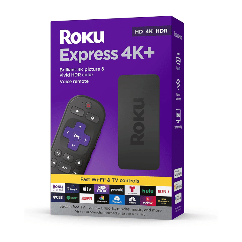 Roku Express 4K+ Streaming, Media Player