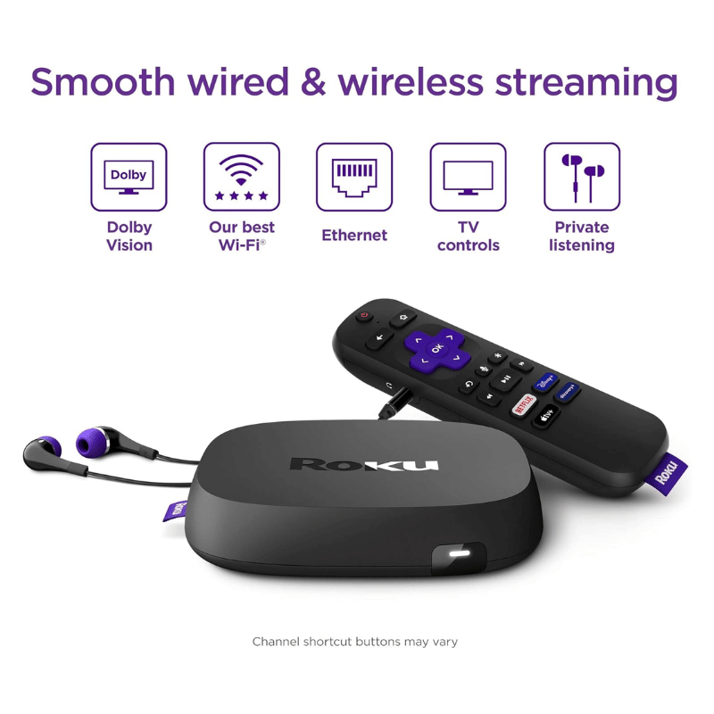 Roku Ultra HD 4K Streaming Media Player - Imagen 4
