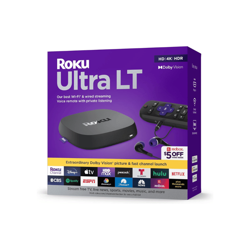Roku Ultra HD 4K Streaming Media Player