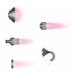 Dyson Supersonic Hair Dryer Negro con Dorado - Imagen 3