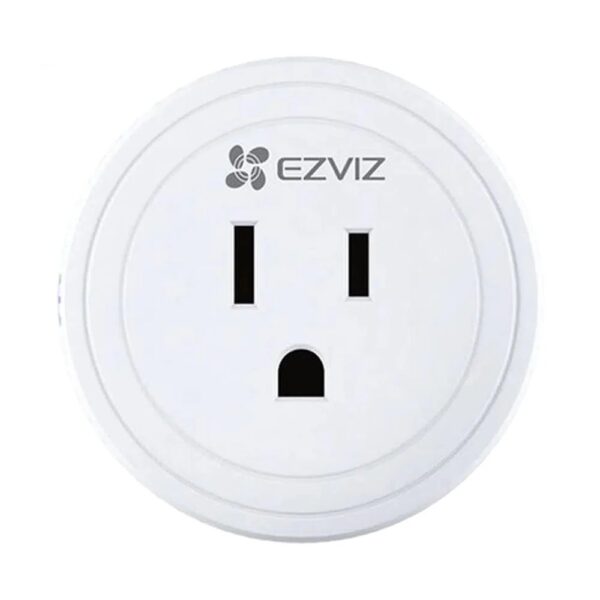 Enchufe Inteligente WiFi EZVIZ T30-10A-US 10A Control por Voz Blanco