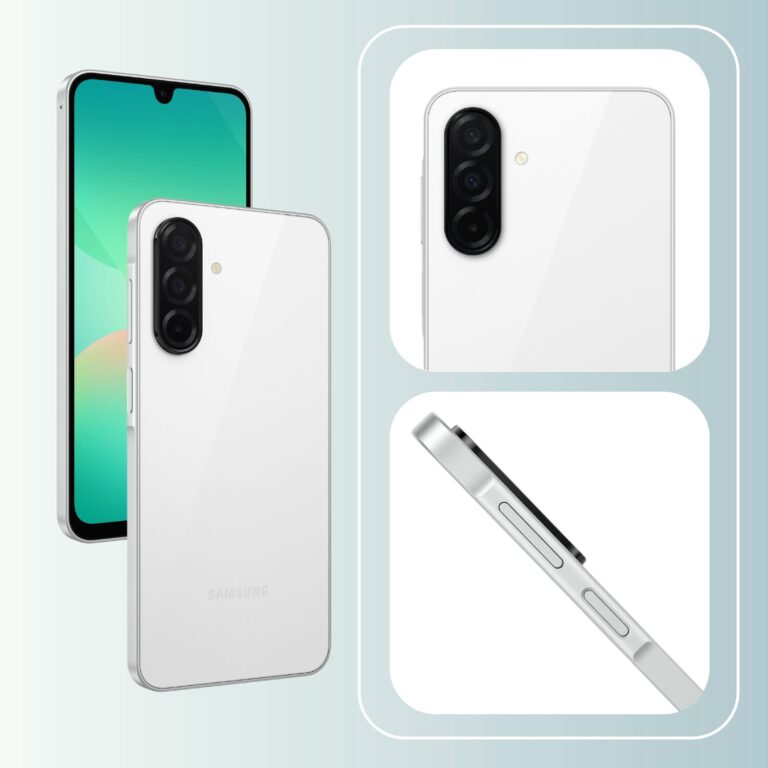 Galaxy A26 White 1