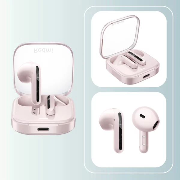 Aud&iacute;fonos Xiaomi Redmi Buds 6 Active Rosado
