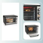 Horno Hamilton Beach con rostizador giratorio y convección