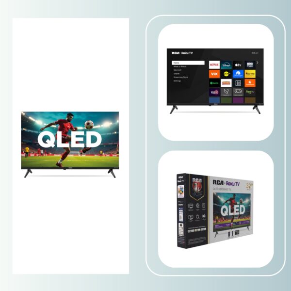 Televisor QLED HD RCA RC32QL Roku integrado 32″