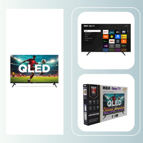 Televisor QLED HD RCA RC40QL Roku integrado 40&Prime;