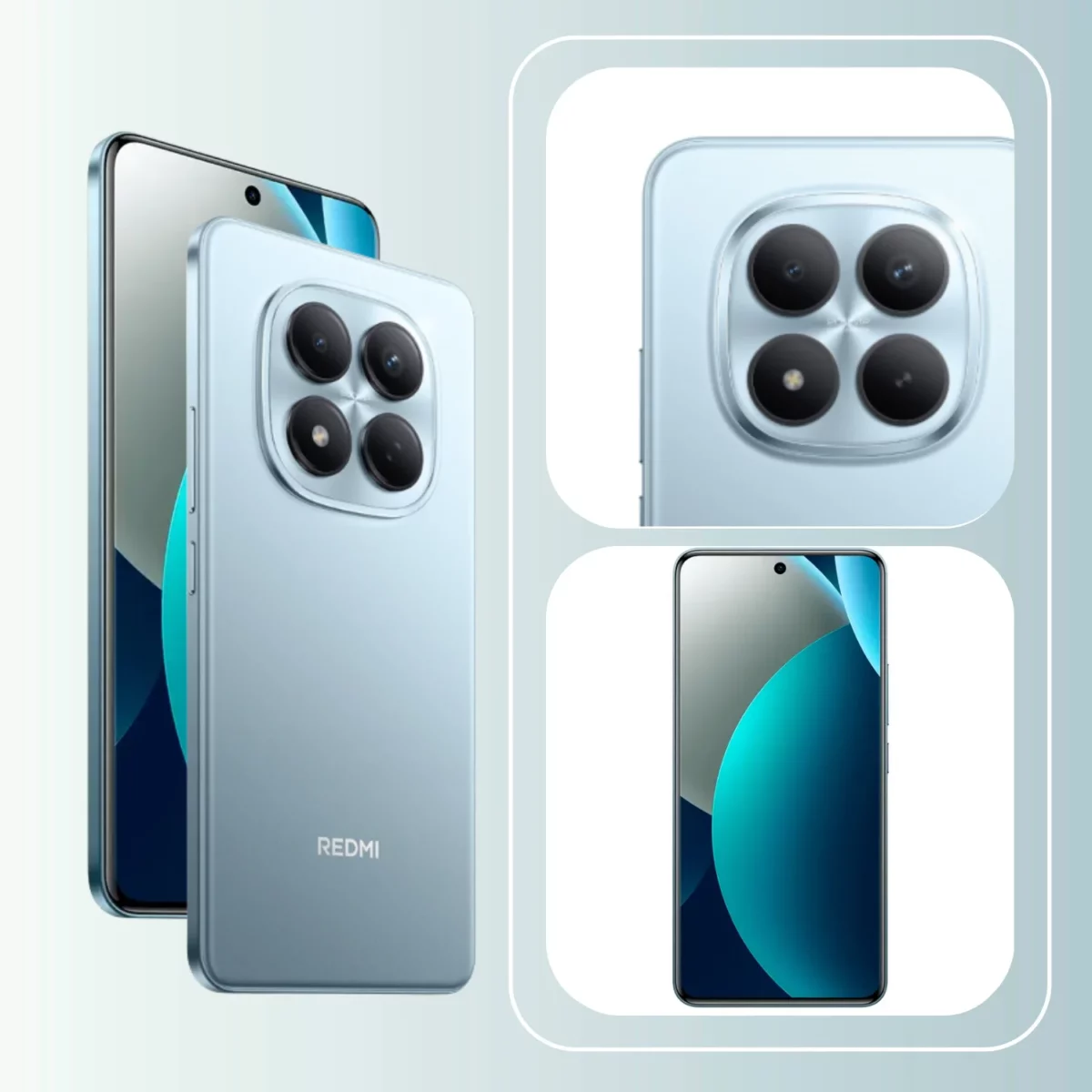 Celular Redmi Note 15 PRO+ 5G 8GB+256GB Azul