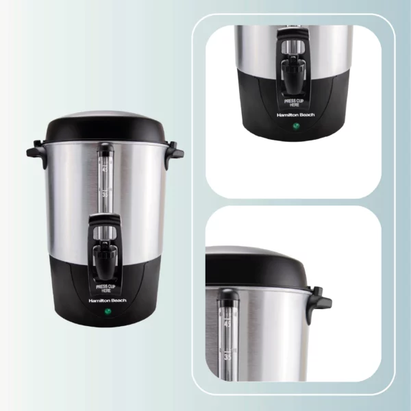 Cafetera de gran capacidad Hamilton Beach Fast Brew 45 tazas