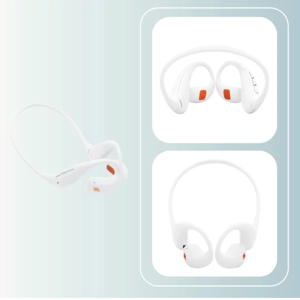 Aud&iacute;fonos inal&aacute;mbricos deportivos JBL Endurance Pace Blancos