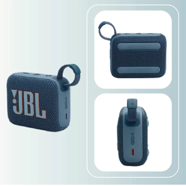 Bocina port&aacute;til JBL Go4 Azul