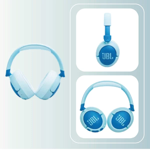 Aud&iacute;fonos inal&aacute;mbricos para ni&ntilde;os JBL Junior 470NC Azules