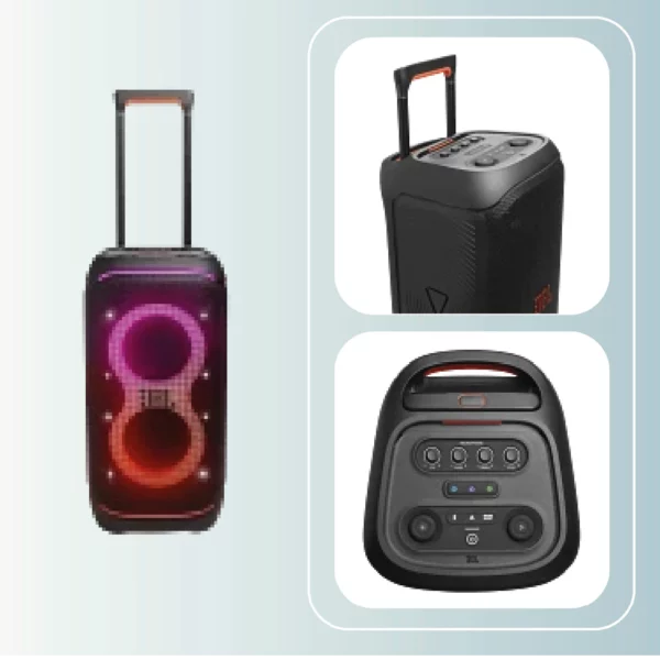 Bocina port&aacute;til JBL PartyBox Stage 320 Negra