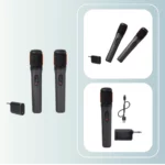 Micr&oacute;fono inal&aacute;mbrico JBL PartyBox Wireless Mic Negro