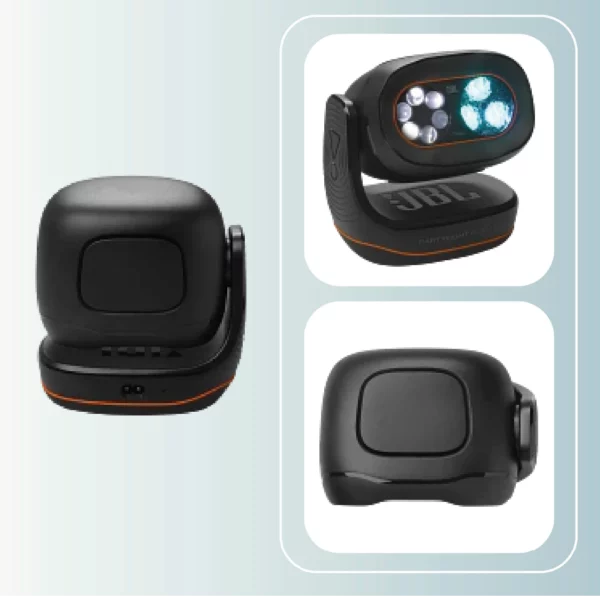 Luz inteligente para fiestas JBL PartyLight Beam Negra