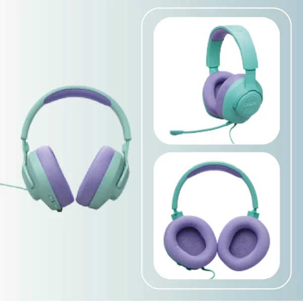 Aud&iacute;fonos al&aacute;mbricos JBL Quantum 100M2 Cyan