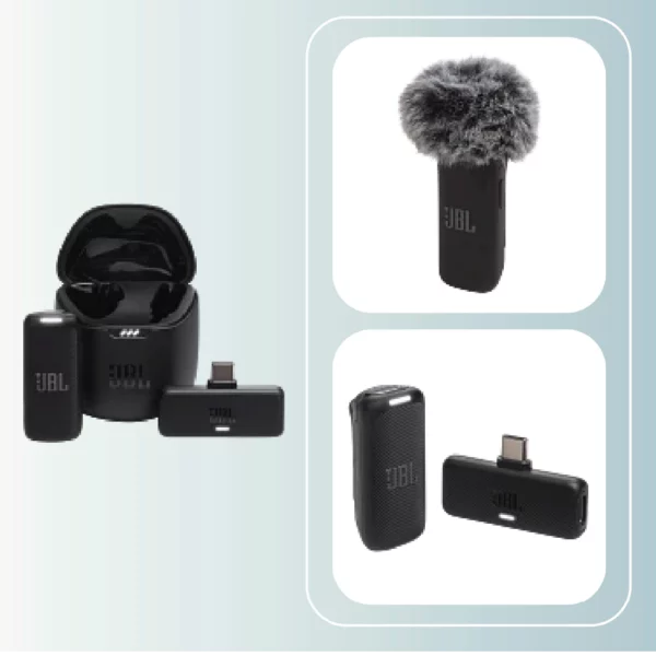 Micr&oacute;fono inal&aacute;mbrico JBL Quantum Stream Wireless USB-C Negro