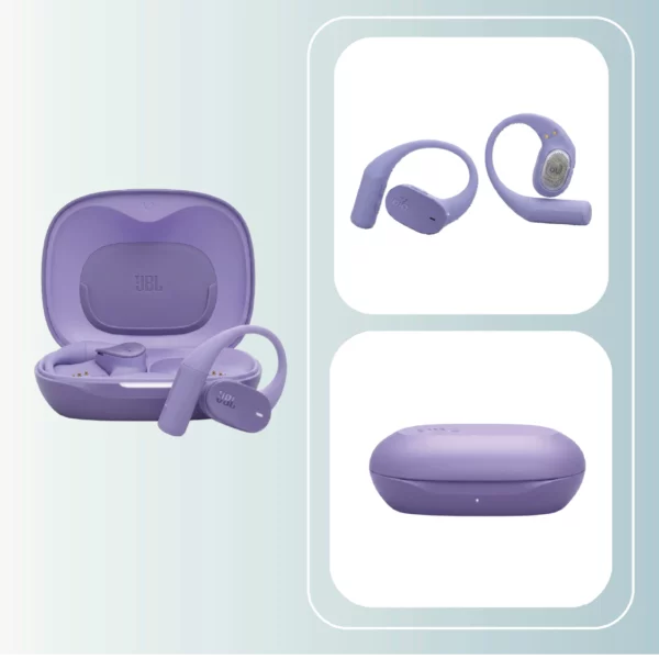 Aud&iacute;fonos inal&aacute;mbricos JBL Sense Lite Morados