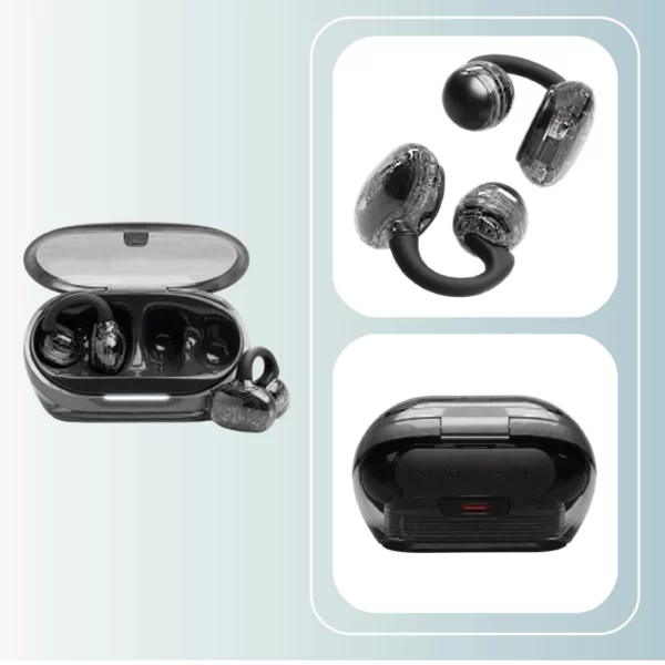 Aud&iacute;fonos inal&aacute;mbricos JBL Soundgear Clips Negros