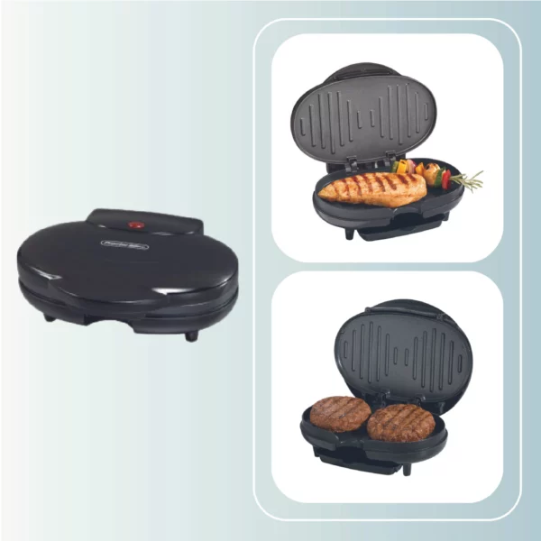 Sandwichera parrilla compacta Proctor Silex 1300W
