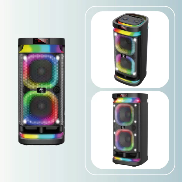 Bocina port&aacute;til Westinghouse Bluetooth 40W Negra