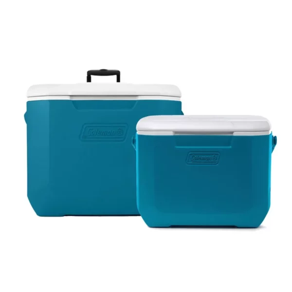 Combo Hieleras Coleman 60QT y 16QT Azul