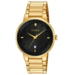 Reloj de Pulsera Citizen Análogo para Caballero Dorado Modelo Quartz