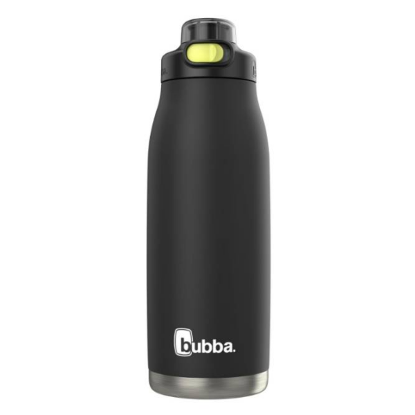 Botella Térmica Bubba Hydration Radiant SS Chug Negro con Verde 32oz