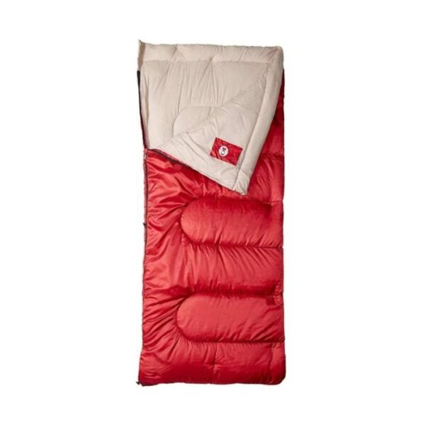 Sleeping Bag Palmetto 30f, para Clima Frío Rojo