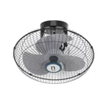 Ventilador de Techo Navia con 3 Velocidades Negro 18"