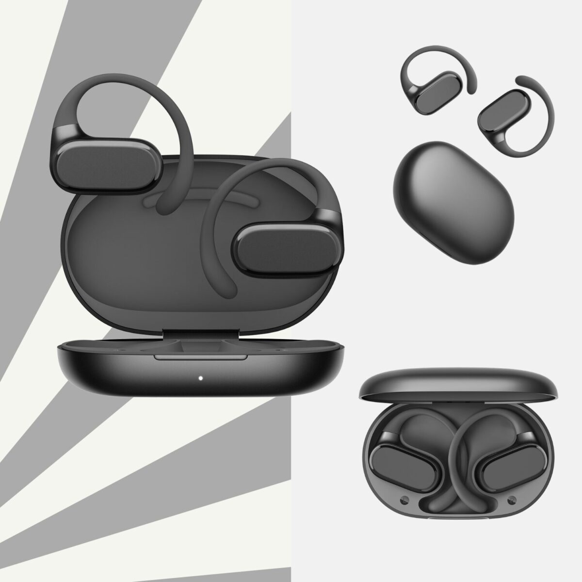 HONOR CHOICE Open-Ear Negros