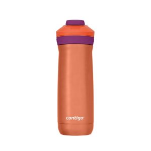 Botella de Agua Contigo Casey Autoseal Ss Coral Grape, 13 Oz