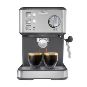 Cafetera compacta 2 expresos por ciclo Acero Inoxidable