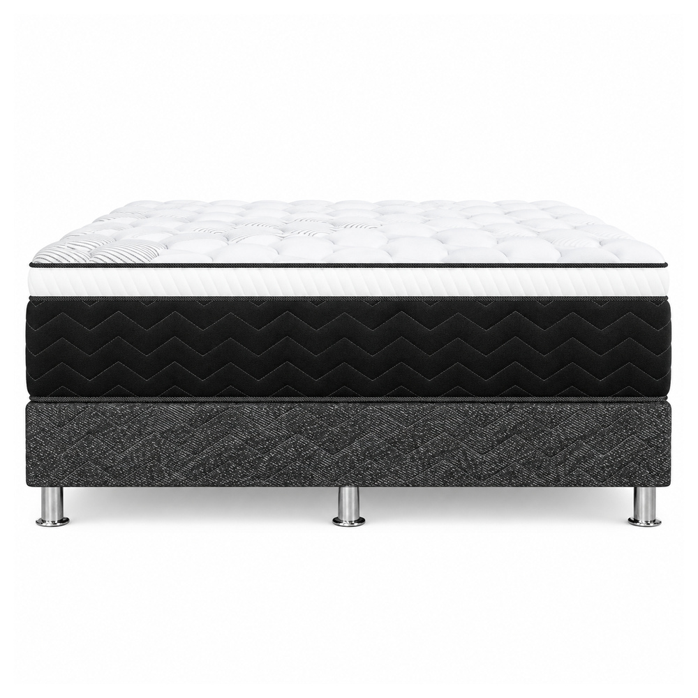 Cama Comfort Life Midnight Queen Firme/Medio - Imagen 4