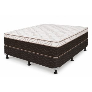 Cama Facenco Extraflex Boxtop Matrimonial Medio/Firme