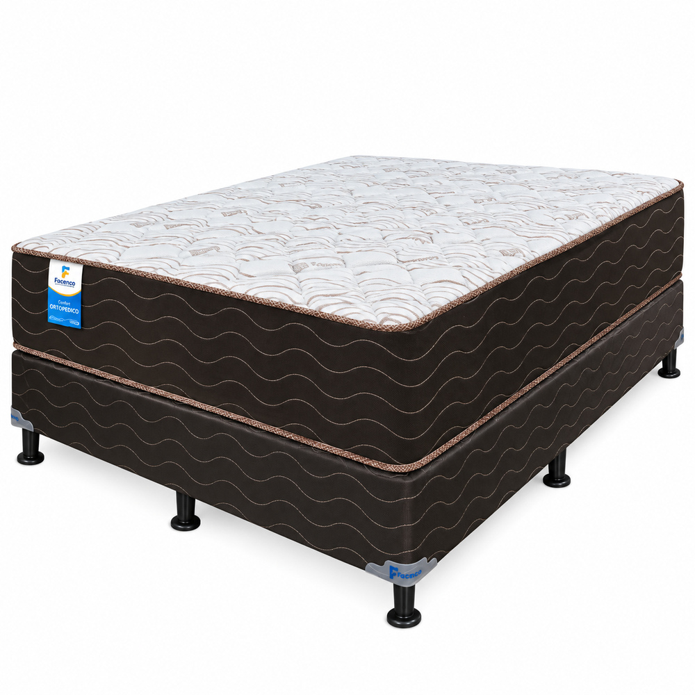 Cama Facenco Extraflex Ortopedica Queen Ortopedico