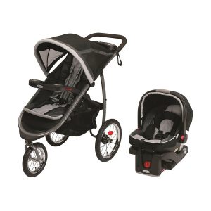 Carruaje Con Silla De Carro Graco FastAction Fold Jogger Click Connect