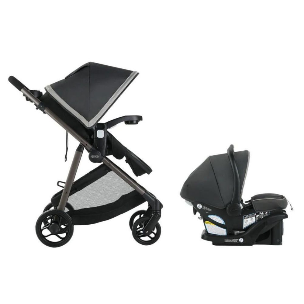 Carruaje Y Silla de Carro Graco Para Bebés Modes Element Lx - Imagen 4