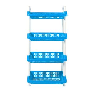 Cesta Modular Plastimas 4 Niveles Azul Electrico