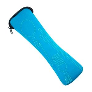 Estuche de Cubiertos Color Azul Ekiipa