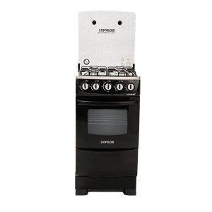 Estufa De Piso Volcan EcoVolcan 20" 4 Quemadores Acero Inoxidable