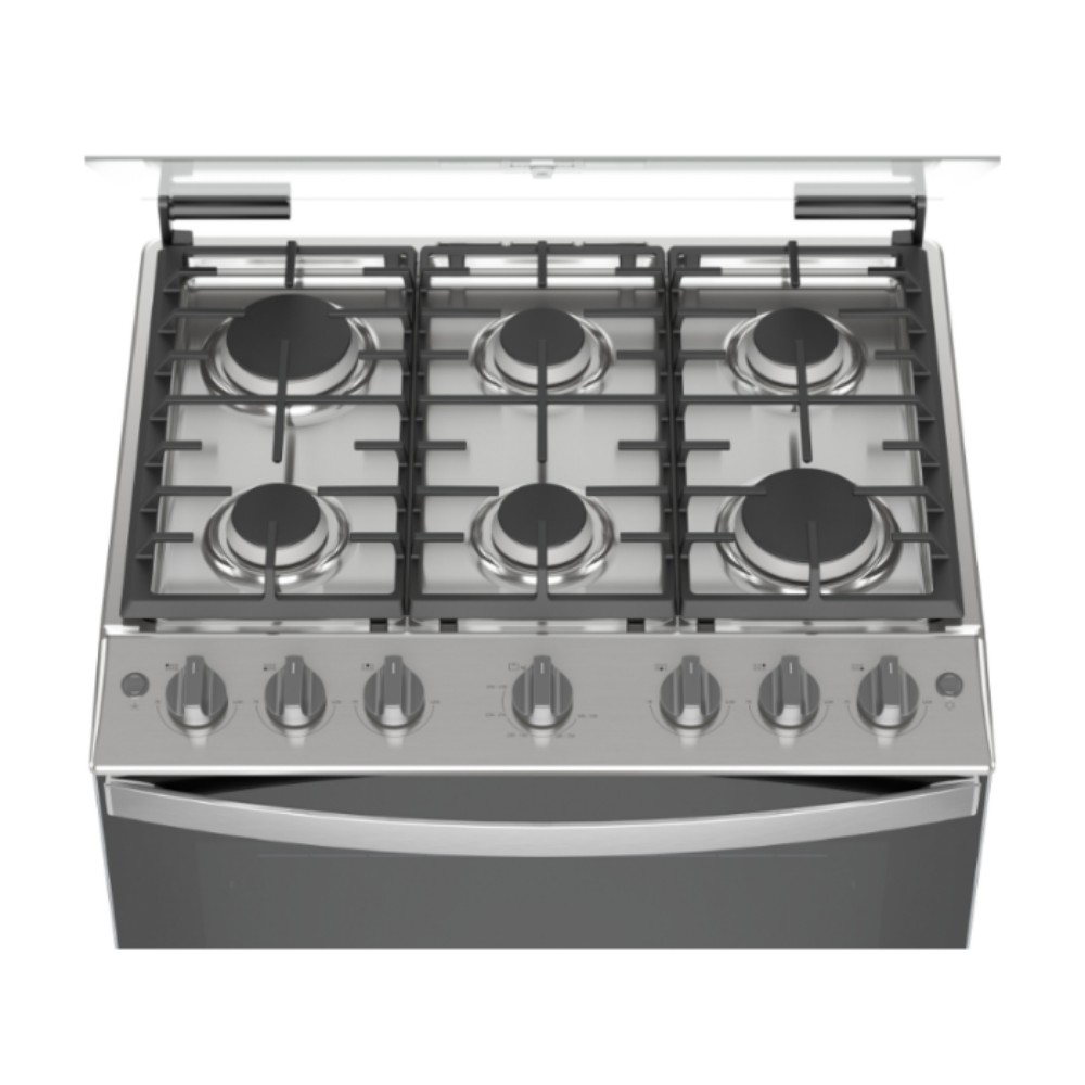 Estufa Whirlpool Al Piso 30” Cubierta de Acero Inoxidable - Imagen 3