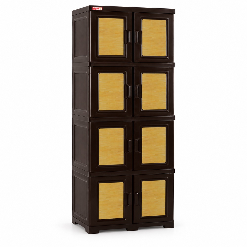 Gabinete Multiusos Plastimas 4 Niv Madera - Imagen 2
