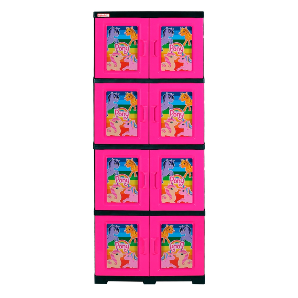 Gabinete Multiusos Plastimas 4 Niv Pony