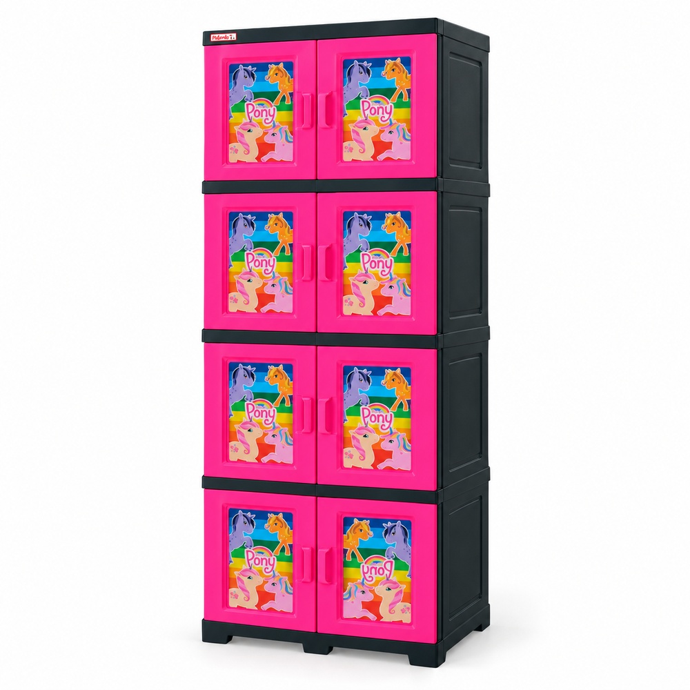 Gabinete Multiusos Plastimas 4 Niv Pony - Imagen 3