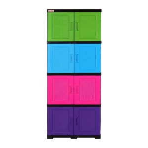 Gabinete Multiusos Rattan Plastimas 4 N Rattan Combinado