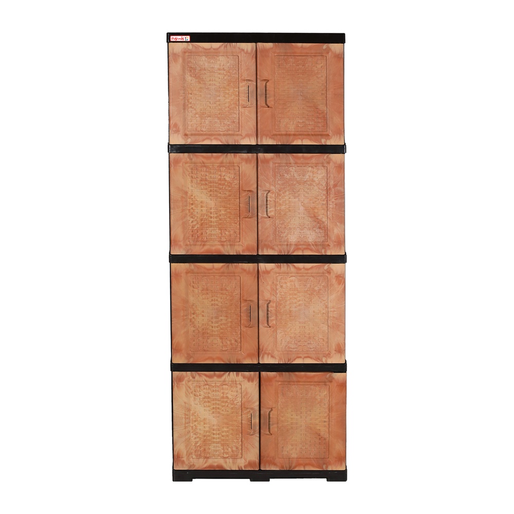 Gabinete Multiusos Rattan Plastimas 4 N Rattan Sandalo