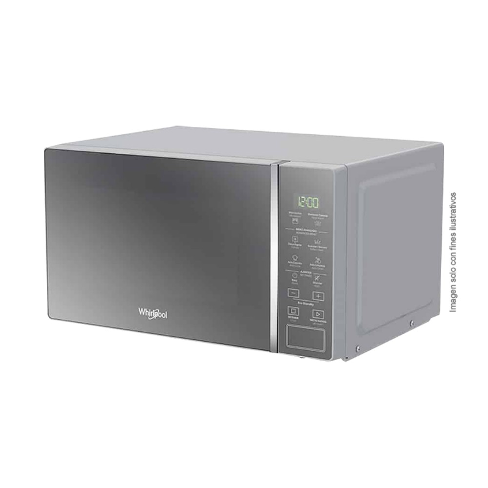 Horno Microondas Whirlpool de 07 P³ Gris Panel Digital - Imagen 2
