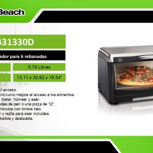 Horno Tostador Hamilton Beach