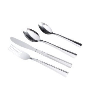 Juego de 24 Cubiertos Gibson de Acero Inoxidable, En Caja Creston